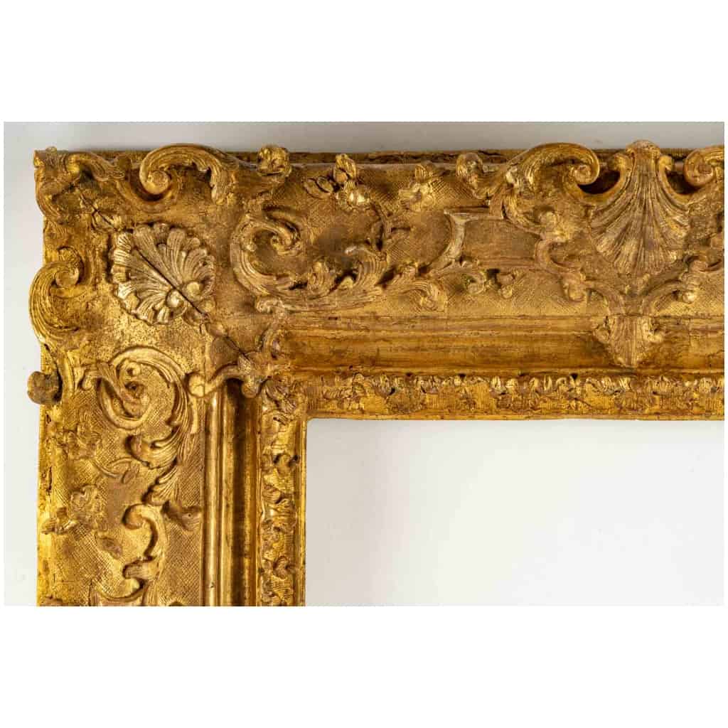 Very Beautiful Gilded Carved Wood Frame, Louis XIV Period - Regency 4