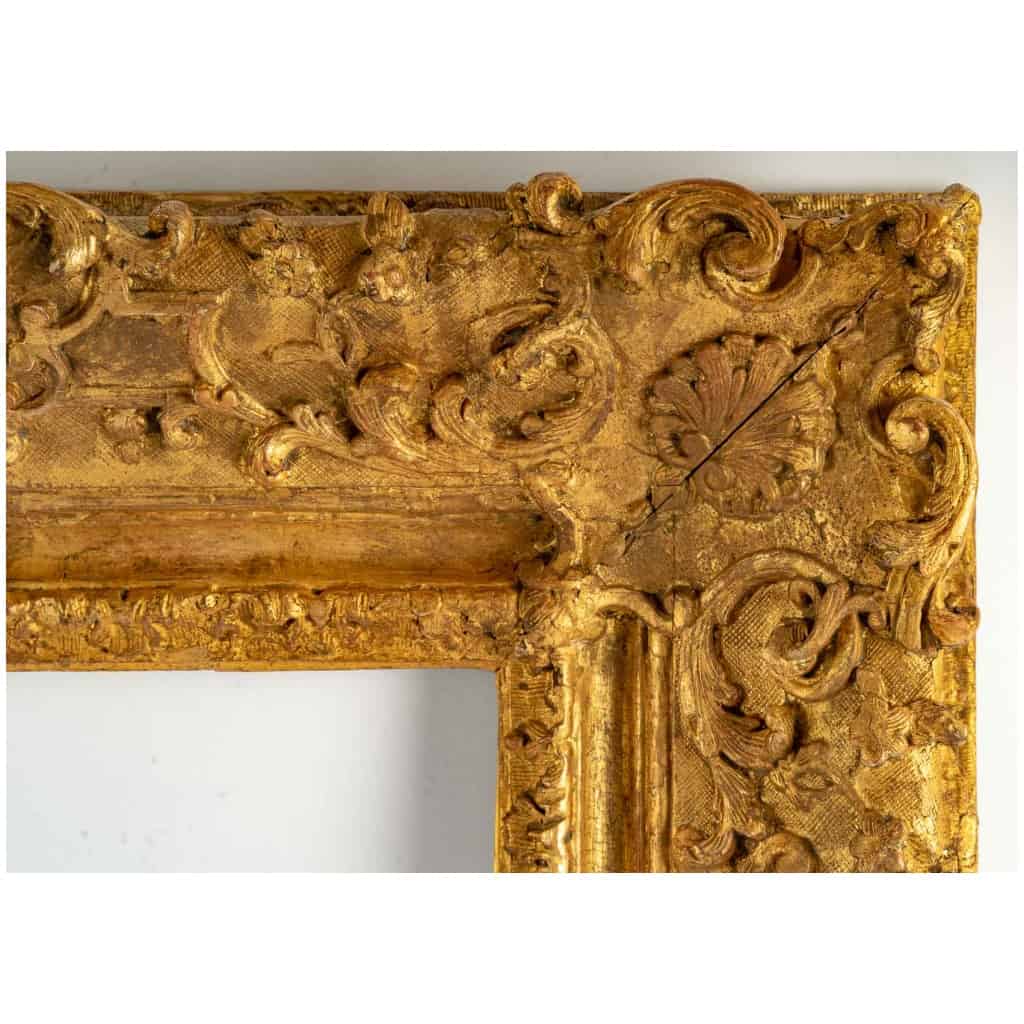Very Beautiful Gilded Carved Wood Frame, Louis XIV Period - Regency 6