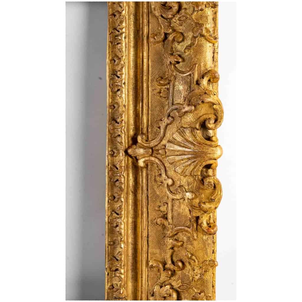 Very Beautiful Gilded Carved Wood Frame, Louis XIV Period - Regency 7