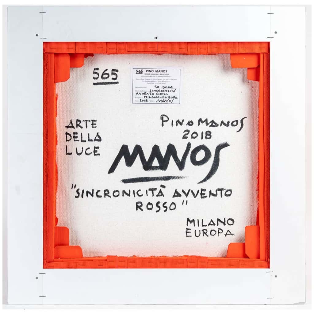 Pino Manos « Sincronicita Avvento Rosso » 5