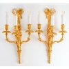 Paire d’appliques de style Louis XVI signées Jollet. 6