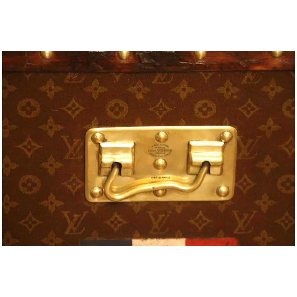 1920s Louis Vuitton trunk, Louis Vuitton hat trunk 10