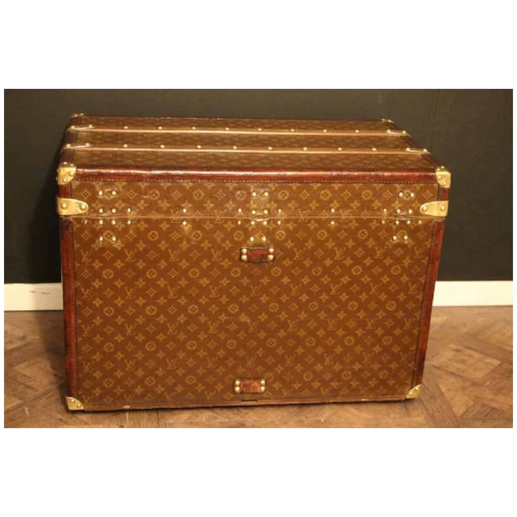 1920s Louis Vuitton trunk, Louis Vuitton hat trunk 11