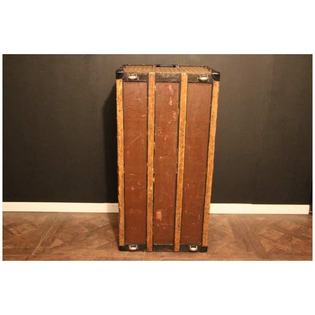 Malle Louis Vuitton en Toile Tissée, Malle Louis Vuitton ancienne 13