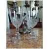 6 VERRES A VIN BLANC en cristal de SAINT LOUIS , modèle Massenet, en parfait état 8