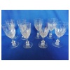 8 VERRES A EAU en cristal de SAINT LOUIS , modèle Massenet, en parfait état 6