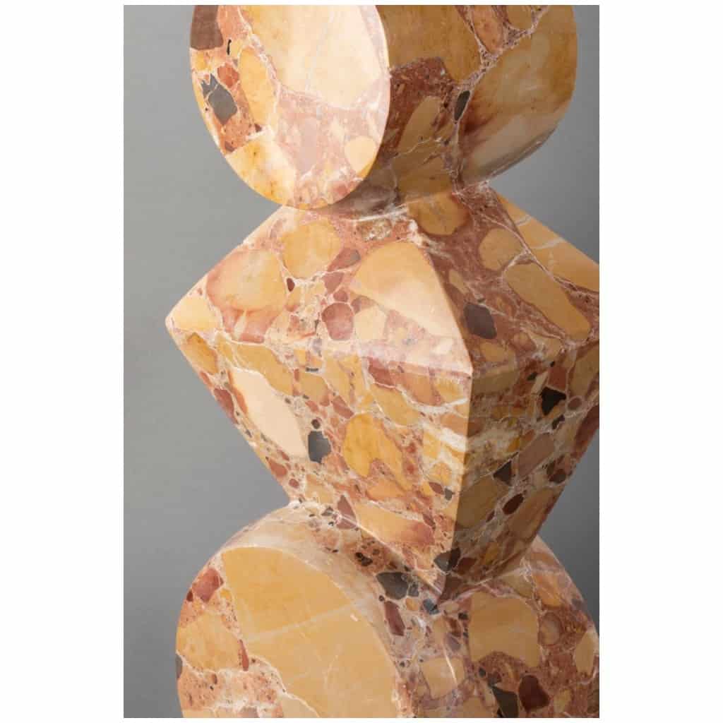 Sculpture En Marbre brèche d’Alep De Savy 5
