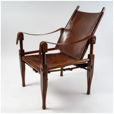 Fauteuil safari, années 1950
