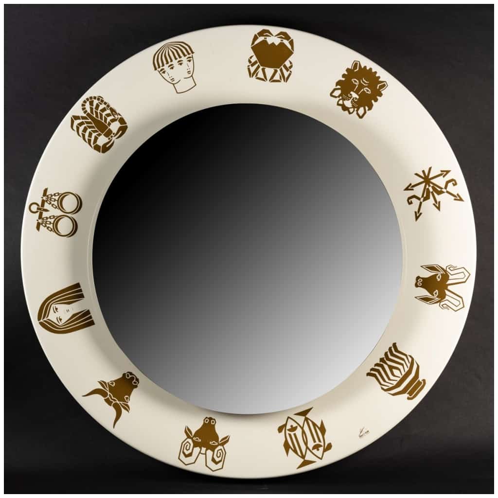 Paire de miroirs Lumineux par Fornasetti 4