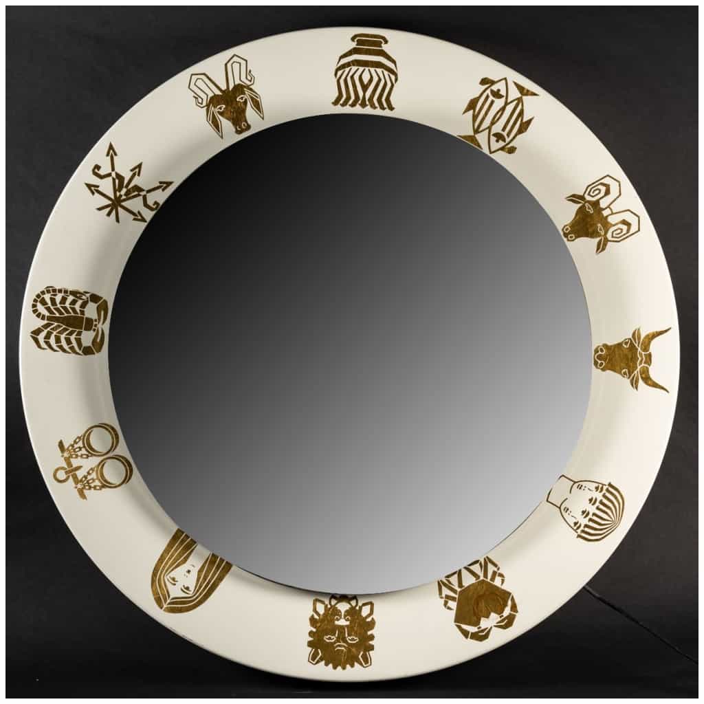 Pair of Luminous Mirrors by Fornasetti 5