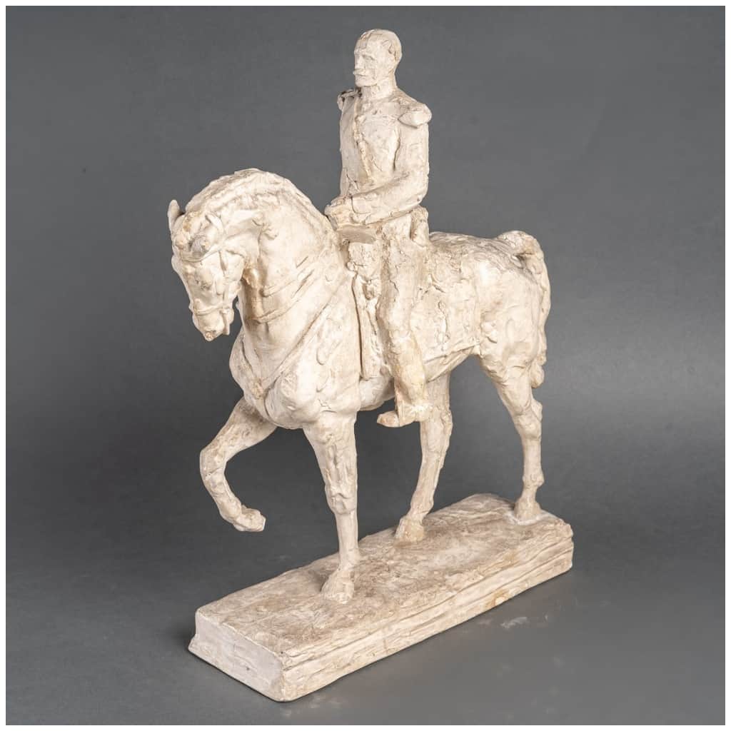 Plaster sketch of the monument to Marshal Foch by Robert WLERICK 5