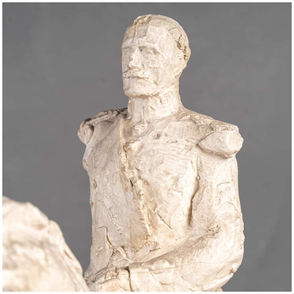 Plaster sketch of the monument to Marshal Foch by Robert WLERICK 6