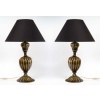 Paire de lampes balustres en verre de Murano, années 1950 10