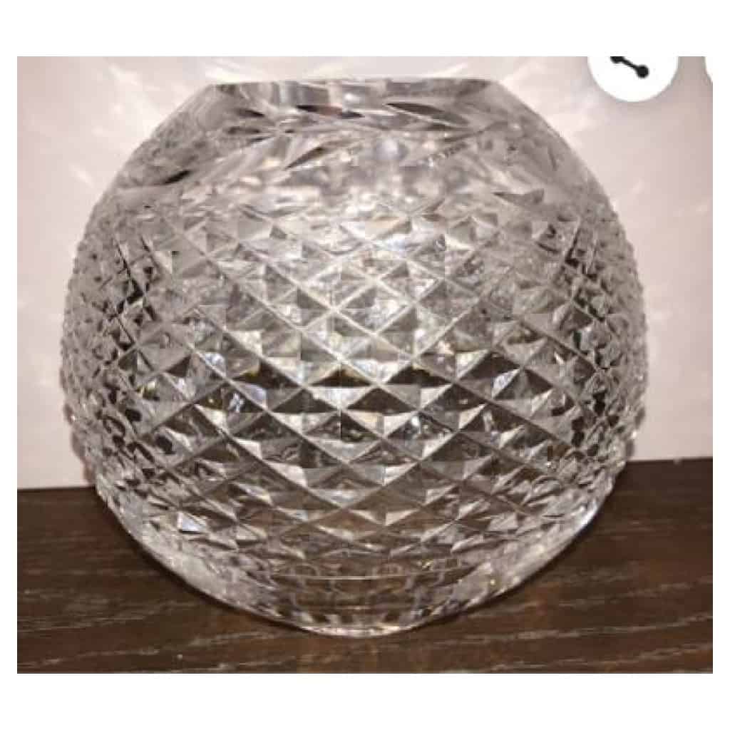 un vase boule en cristal de la cristallerie Waterford. VENDU - Les Puces de  Paris Saint-Ouen