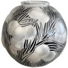 René Lalique : « Oranges » Vase en verre émaillé givré 13