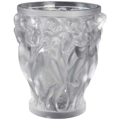 Lalique France : Vase « Bacchantes »