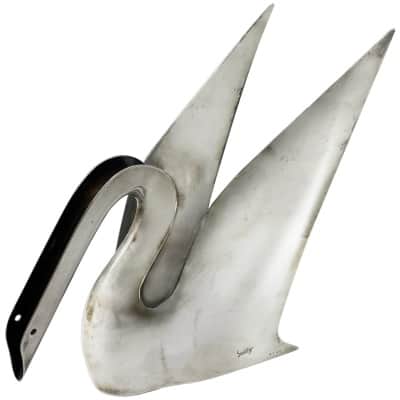 GIO PONTI (1891 – 1979): Swan in sterling silver 3