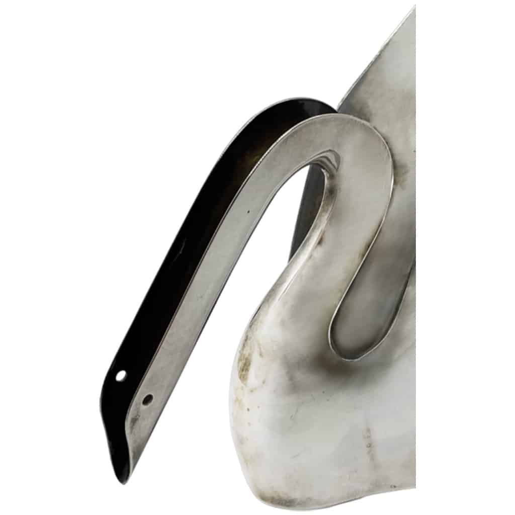 GIO PONTI (1891 – 1979): Swan in sterling silver 4