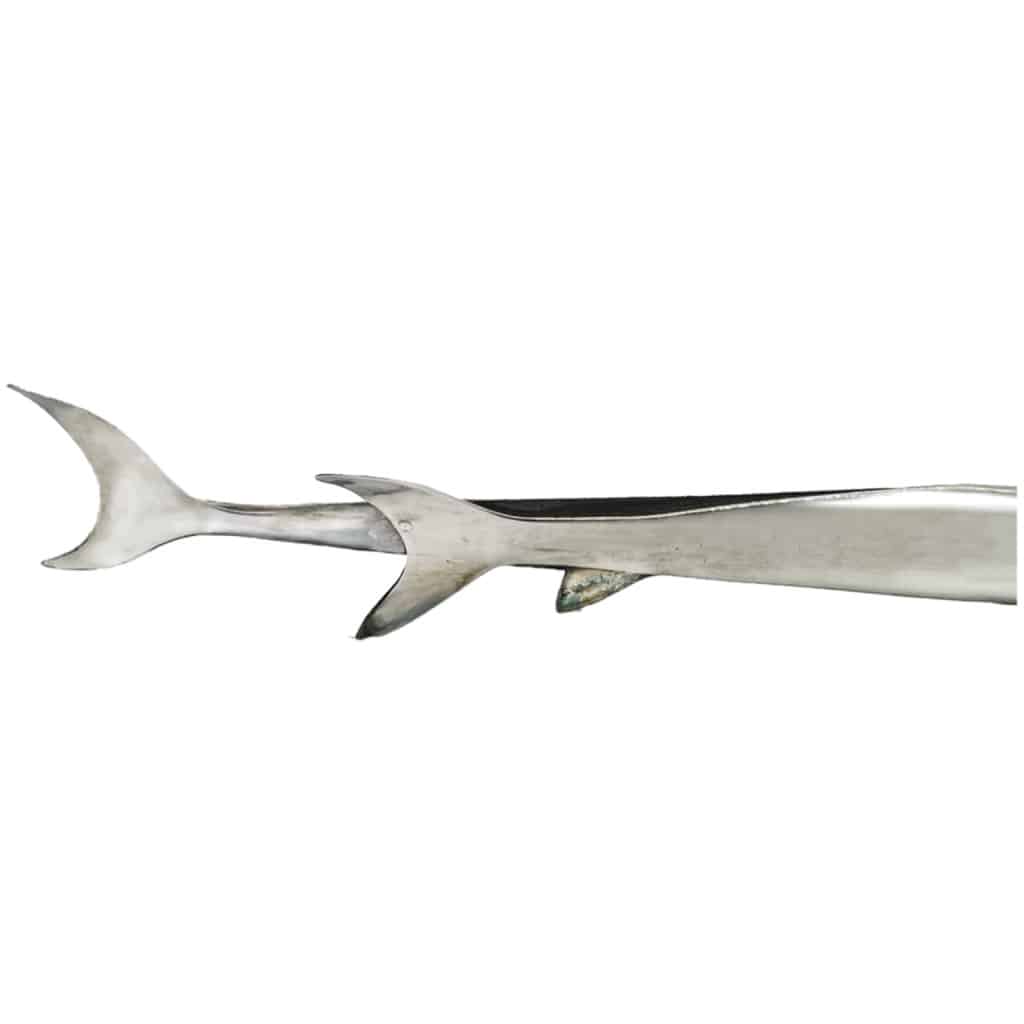 Gio Ponti : Requin en argent massif 4