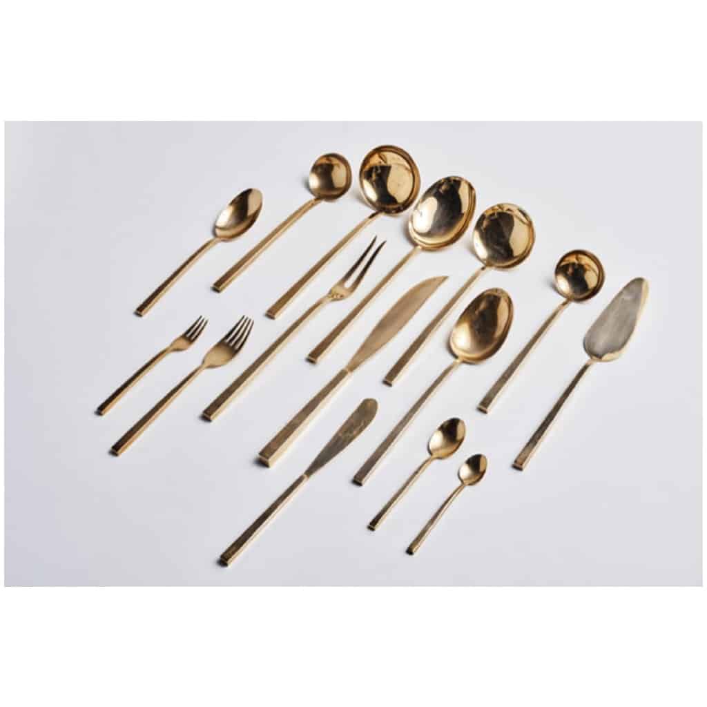 Sigvard Bernadotte (1907-2002) Part of cutlery model “Scanline” 5