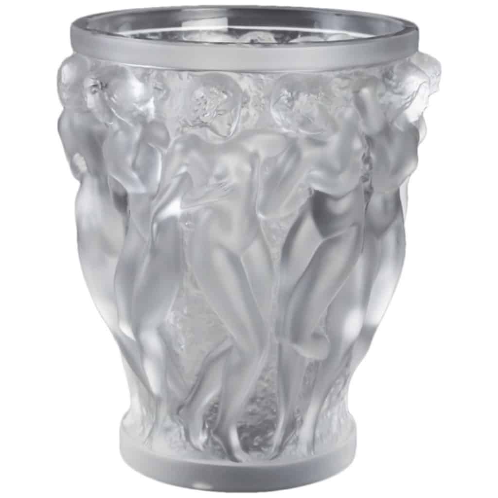 Lalique France : Vase « Bacchantes » 4