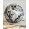 René Lalique : « Oranges » Vase en verre émaillé givré 19