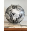 René Lalique : « Oranges » Vase en verre émaillé givré 20