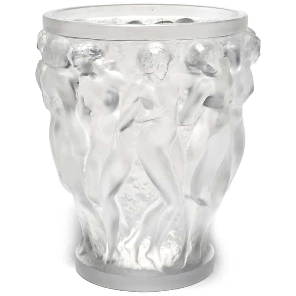 Lalique France : Vase « Bacchantes » 6