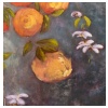 Tableau à l’huile intitulé « Les Fleurs du Bien n°26 » du peintre Isabelle Delannoy 8