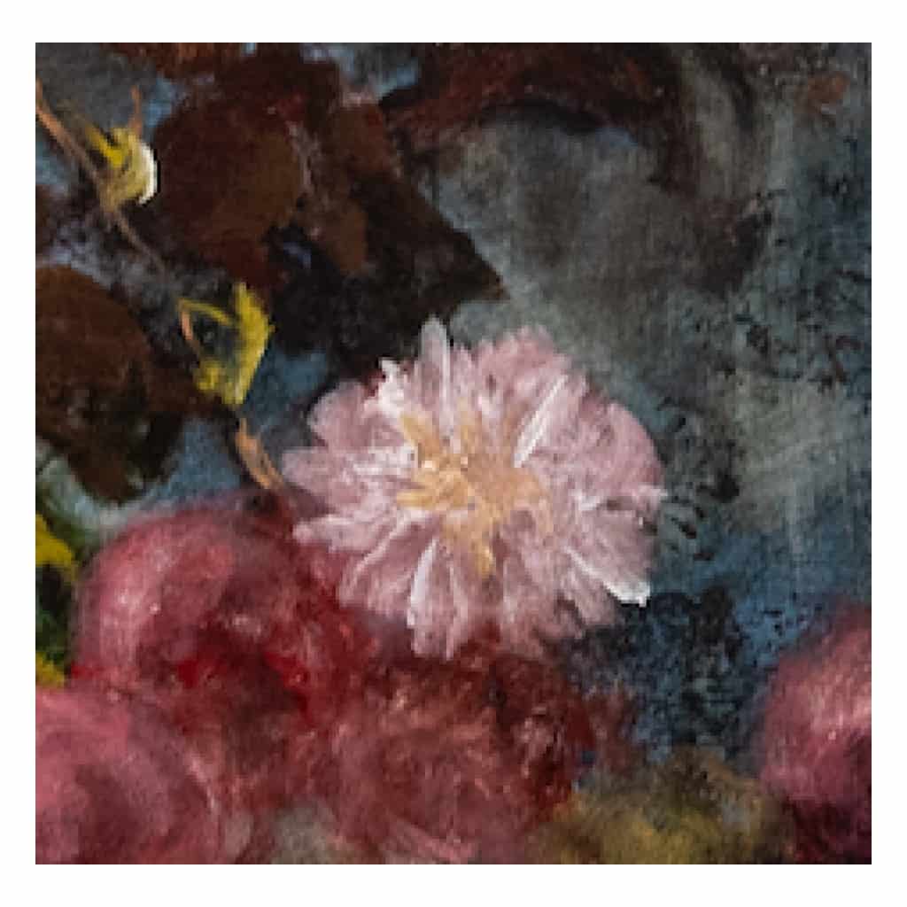 Tableau à l’huile intitulé « Les Fleurs du Bien n°19 » du peintre Isabelle Delannoy 6