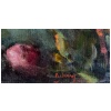 Tableau à l’huile intitulé « Les Fleurs du Bien n°4 » du peintre Isabelle Delannoy 12