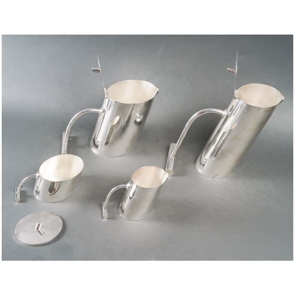 Silver plated tea and coffee set 4