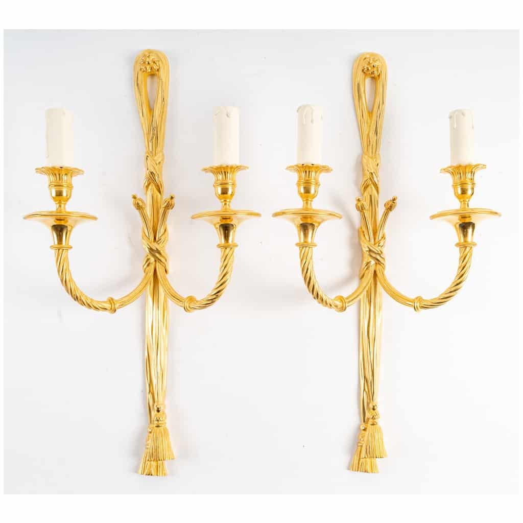 Pair of Louis style sconces XVI. 3