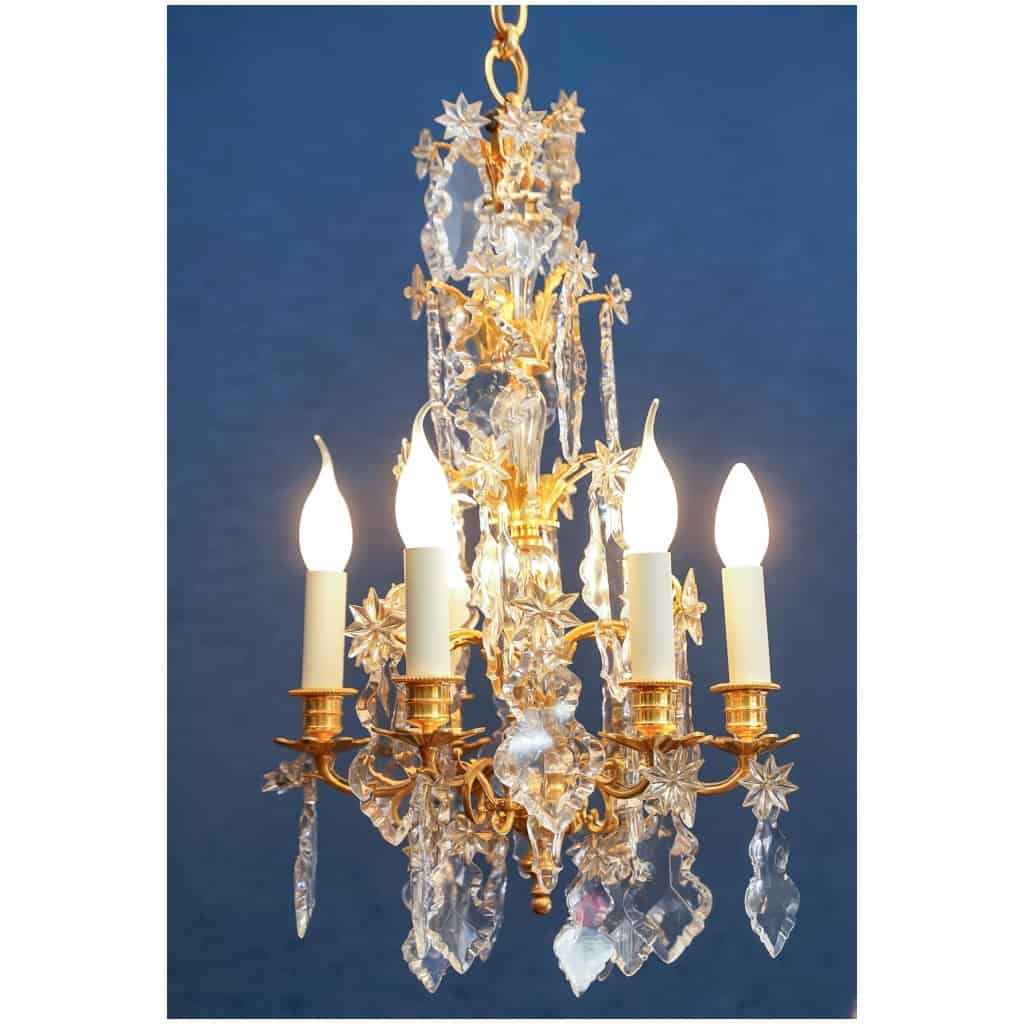 Pair of Louis XV style chandeliers. 9