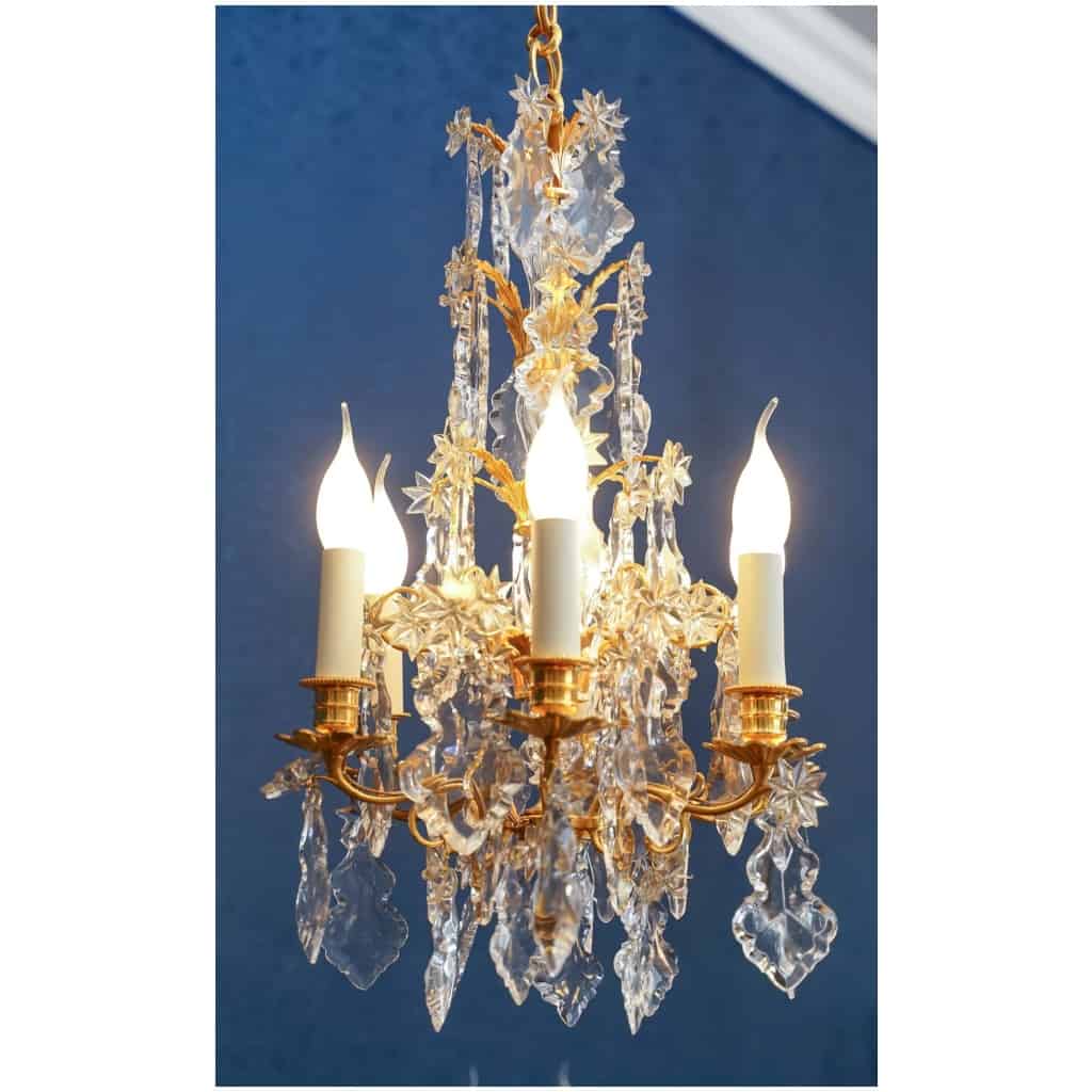 Pair of Louis XV style chandeliers. 8