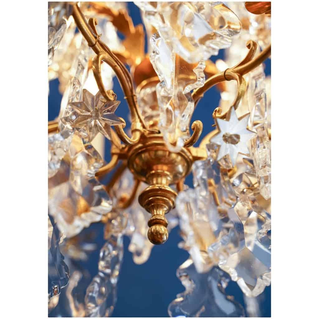 Pair of Louis XV style chandeliers. 7