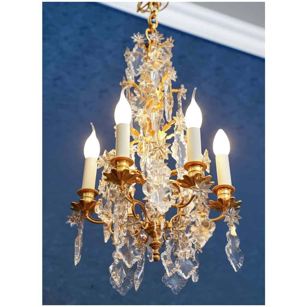 Pair of Louis XV style chandeliers. 4