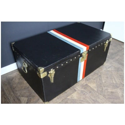 Malle Louis Vuitton noire, Malle Steamer Vuitton
