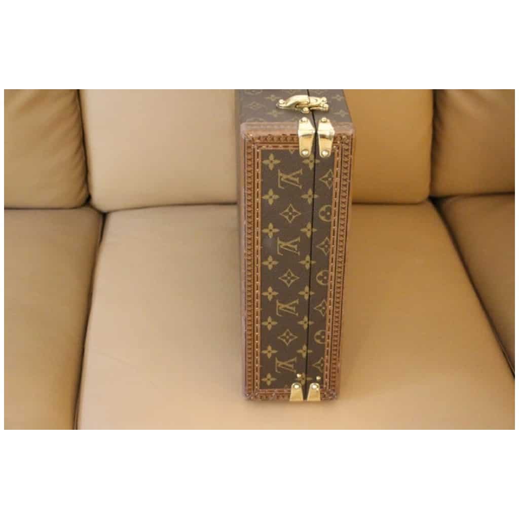 Porte-documents Louis Vuitton Monogram, Louis Vuitton President Case, Vuitton Briefcase 10