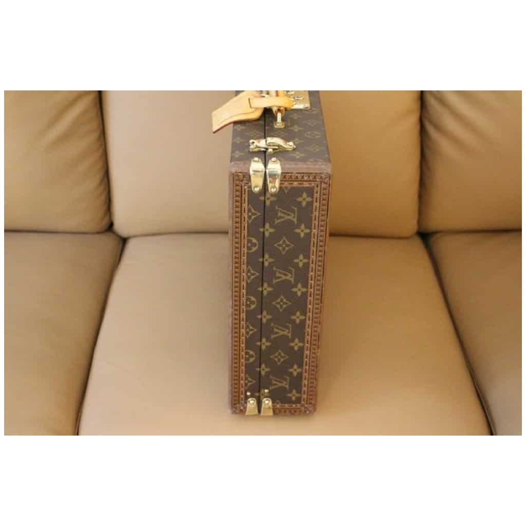 Porte-documents Louis Vuitton Monogram, Louis Vuitton President Case, Vuitton Briefcase 12