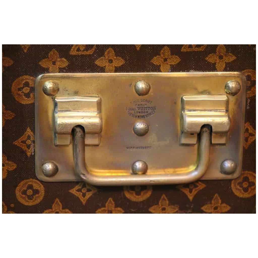 Louis Vuitton trunk from the 1920s-1930s in monogram, 80 cm Louis Vuitton Steamer 14 trunk