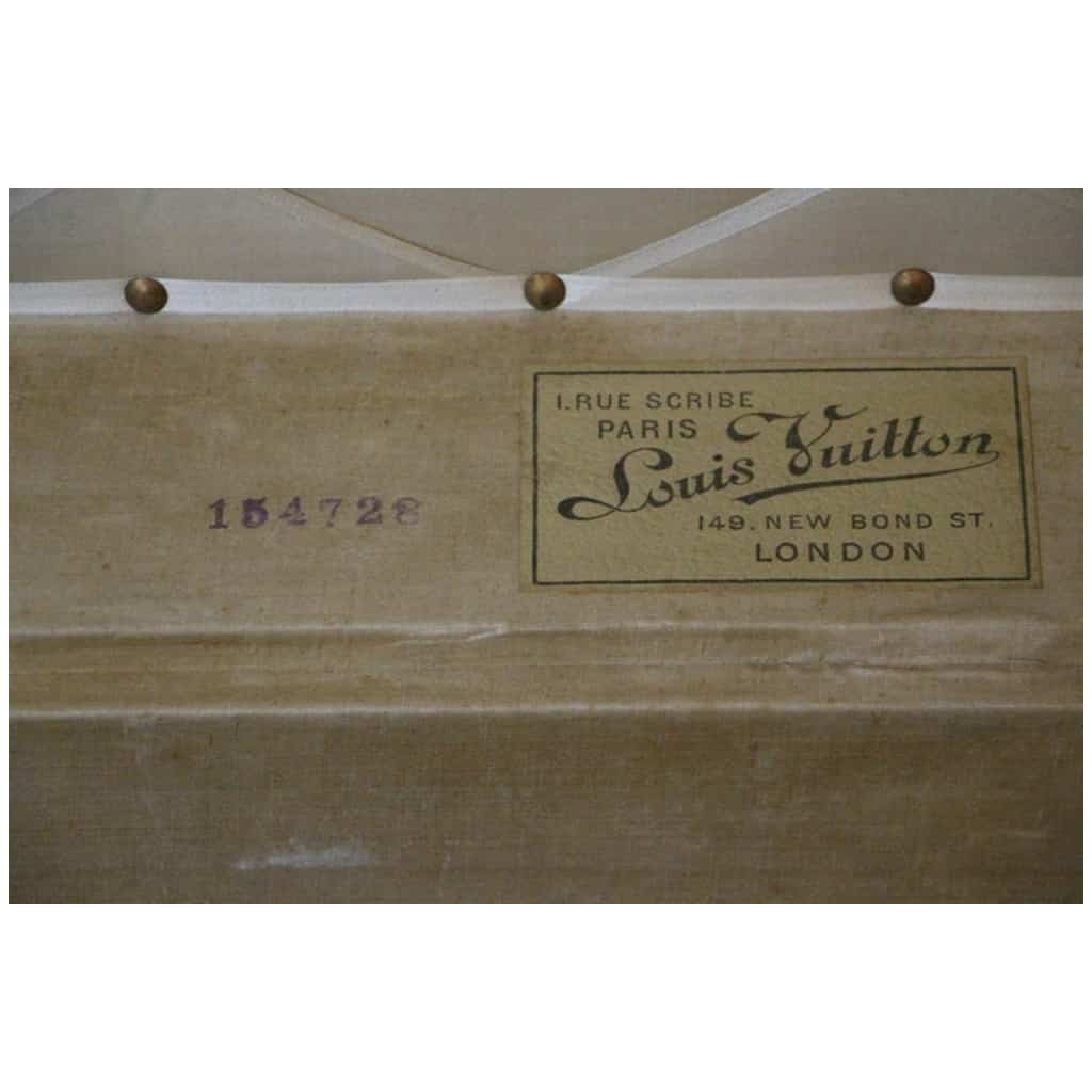 Malle Louis Vuitton des années 1920-1930 en monogramme, 80 cm Malle Louis Vuitton Steamer 22