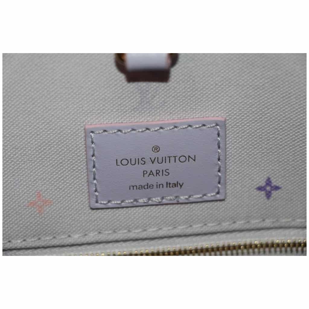 Sac Onthego Louis Vuitton Sunrise Pastel 20