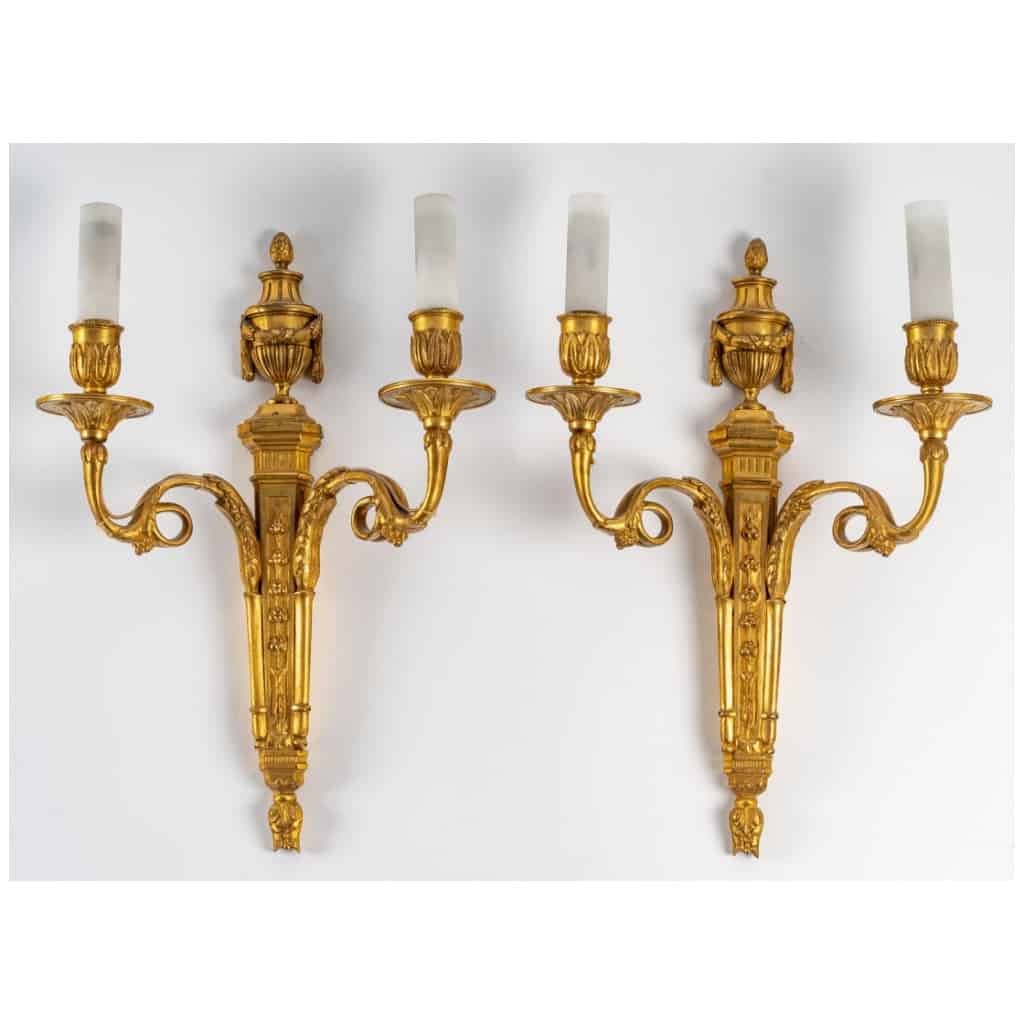 Pair of Louis style sconces XVI. 3