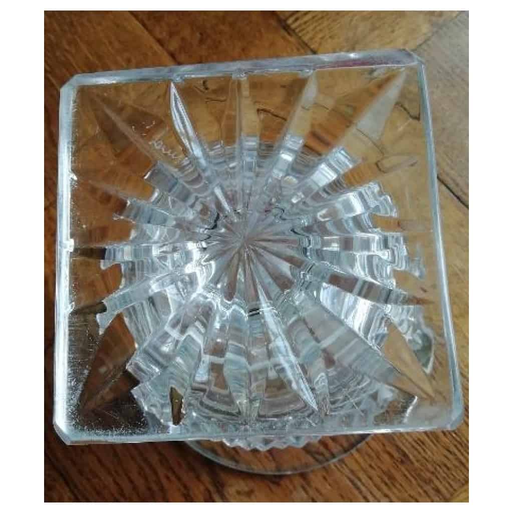 VASE EN CRISTAL SAINT LOUIS MODÈLE VERSAILLES. signé ) VENDU 5
