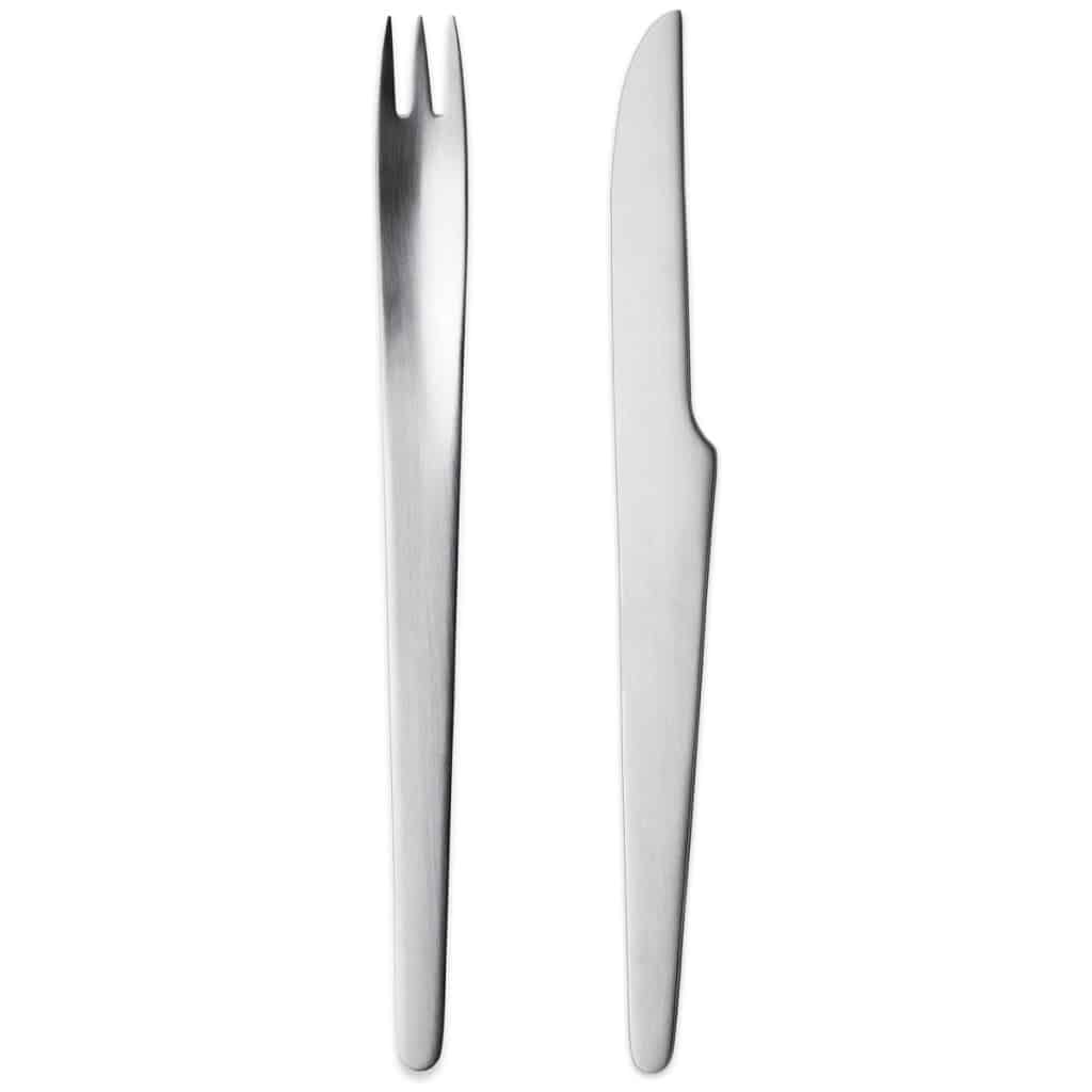 Arne Jacobsen (1902-1971) Editeur Georg Jensen, 1957 ménagère 6