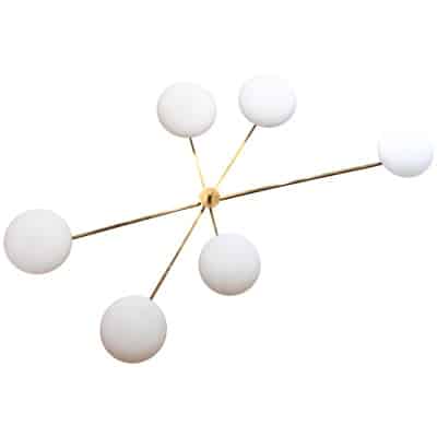 Wall lamp, or suspension, with six sconces, contemporary work