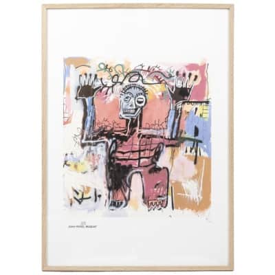 Jean-Michel Basquiat, Lithographie, années 1990