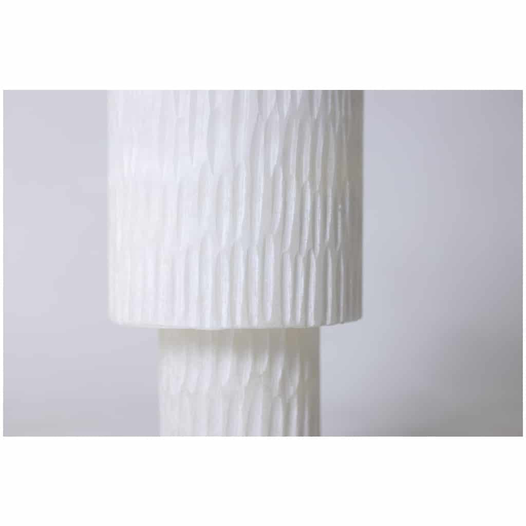 Pair of alabaster lamps, contemporary work 4