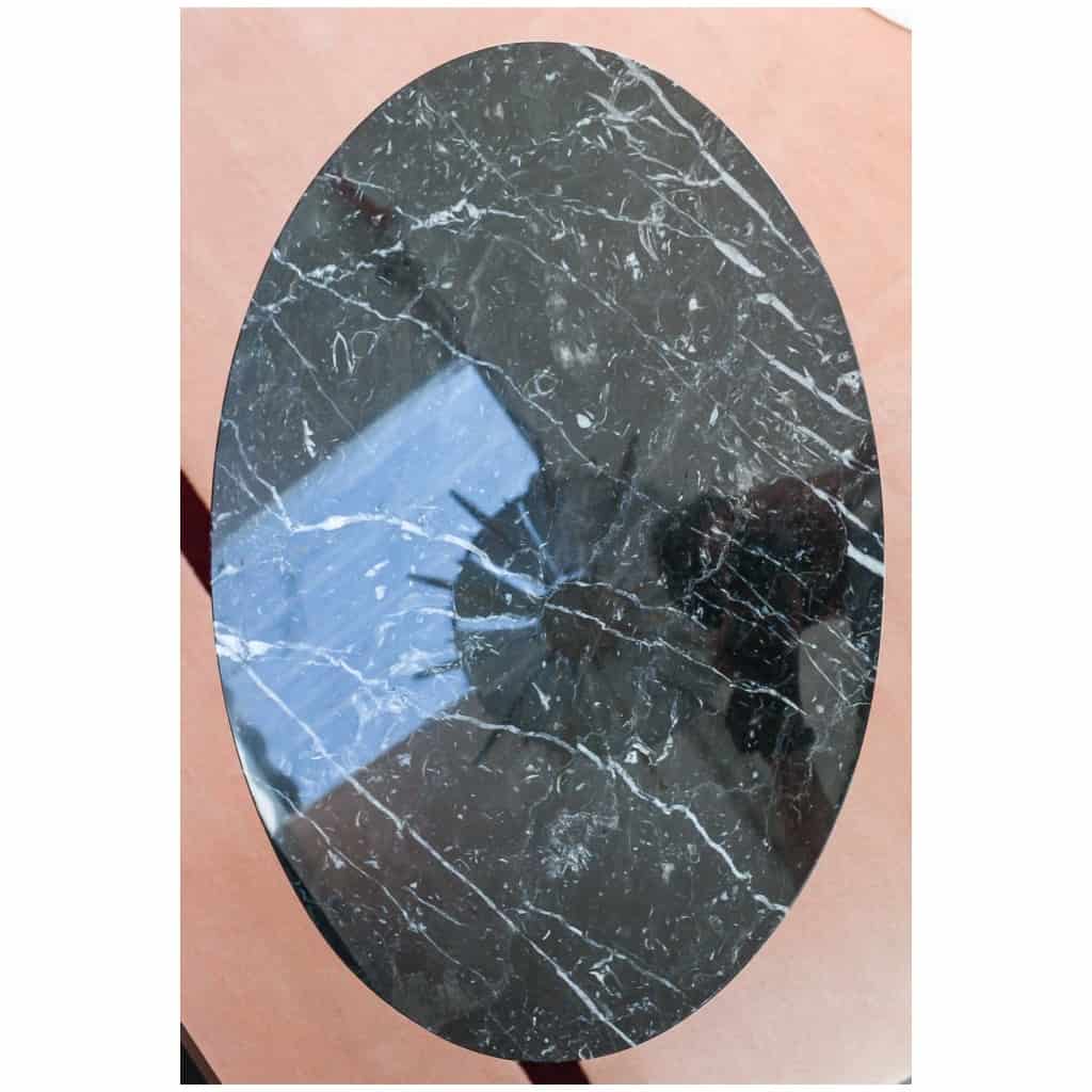 Eero SAARINEN (1910-1961), Edition Knoll: Oval marble pedestal table 6